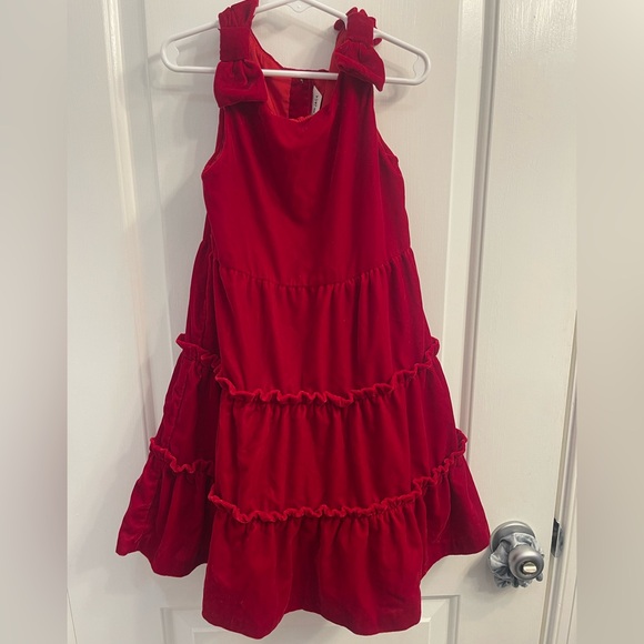 Janie and Jack Other - Janie and Jack Ruby Tiered Velvet Dress